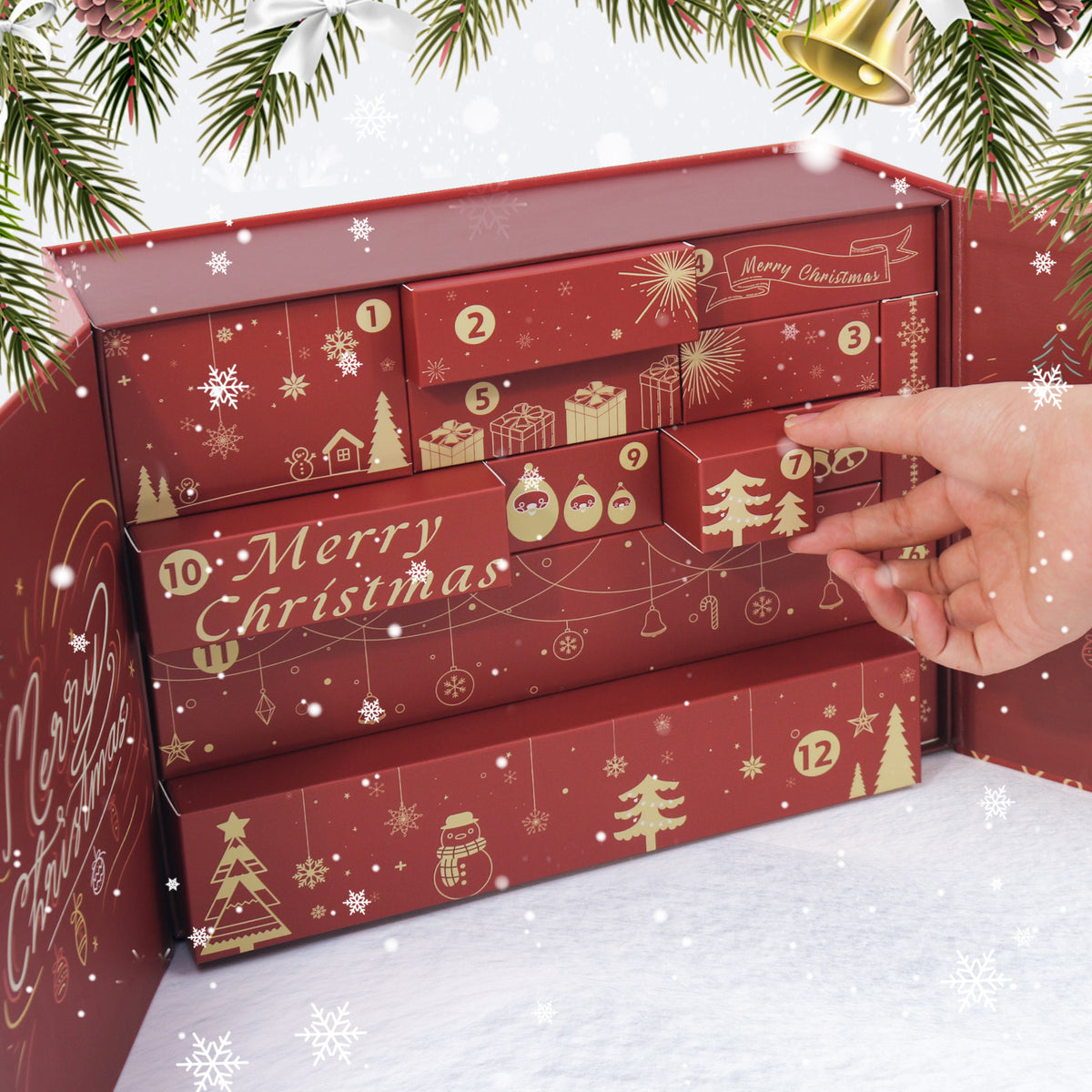 Chuaygwol Weihnachten Malen Nach Zahlen Erwachsene, Produktbild-Vorschau 4