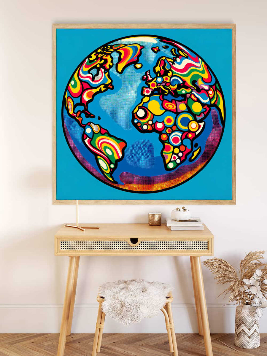 Malen nach Zahlen - Farbenfroher Kosmos - Jetzt kaufen