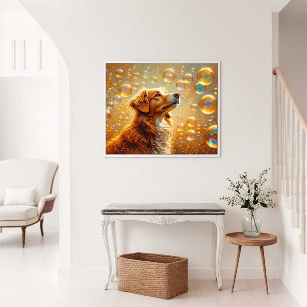 Malen nach Zahlen - Seifenblasen Hund - Jetzt kaufen