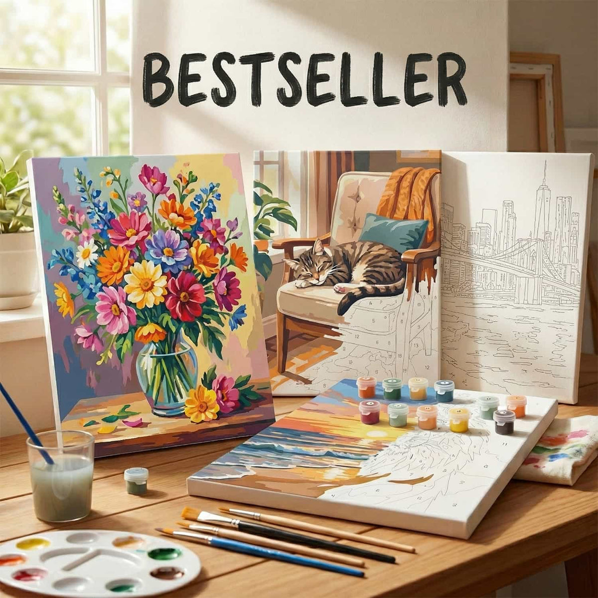 Bestseller - Malen nach Zahlen für Erwachsene kaufen
