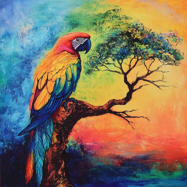 Malen nach Zahlen - Farbenexplosion der Tropen