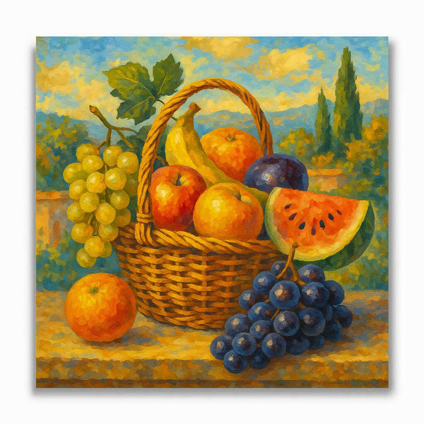 Malen nach Zahlen - Mediterrane Früchteharmonie