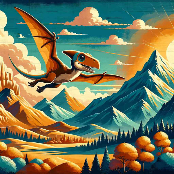 Petro Dinosaurier - Malen nach Zahlen