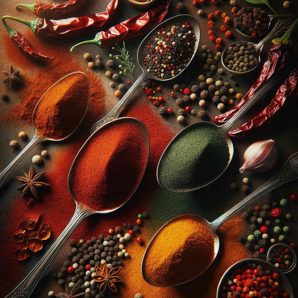 Malen nach Zahlen - Gewürzvielfalt auf dem Löffel