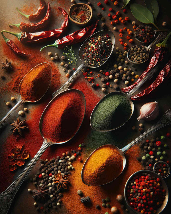 Malen nach Zahlen - Gewürzvielfalt auf dem Löffel