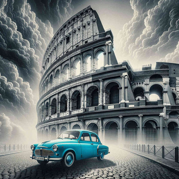 Rom, Kolosseum – Malen nach Zahlen