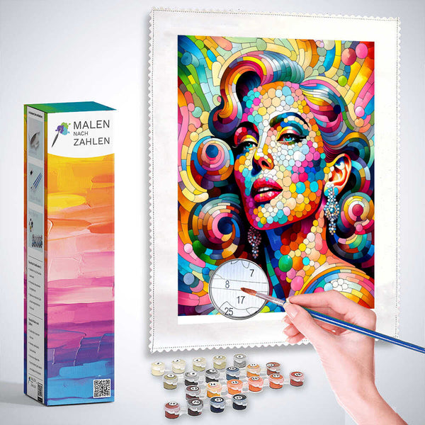 Marilyn Monroe – Malen nach Zahlen