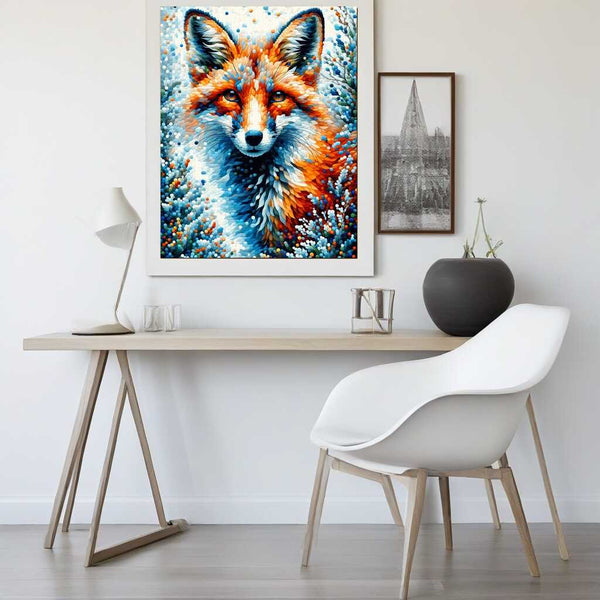 Malen nach Zahlen - Fuchs Farbe