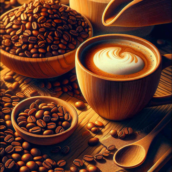 Malen nach Zahlen - Kaffeeliebe