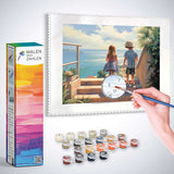 Painting by numbers kit 