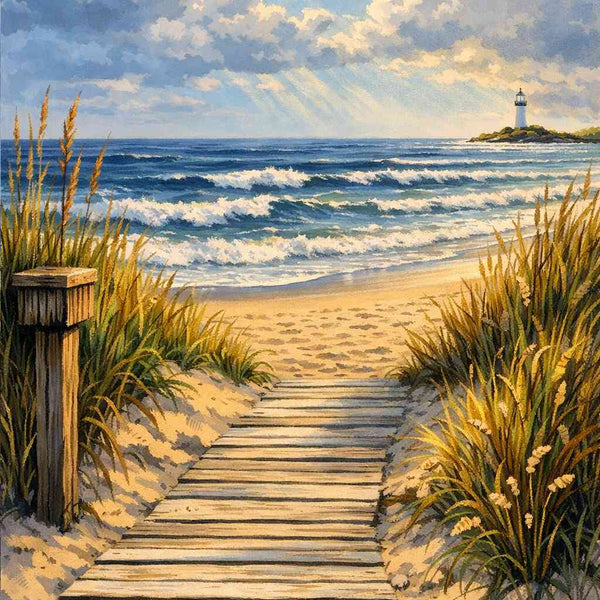 Malen nach Zahlen - Sehnsucht nach Meer