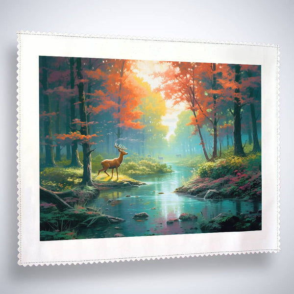 Wald, Rehe - Malen nach Zahlen