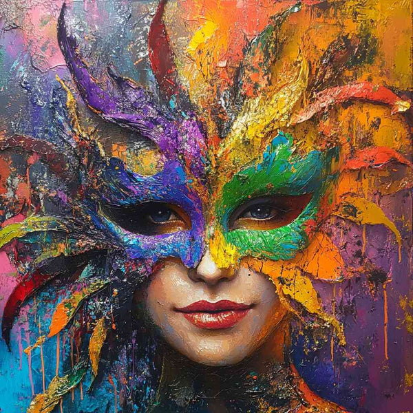 Malen nach Zahlen - Geheimnisvolle Farbenpracht