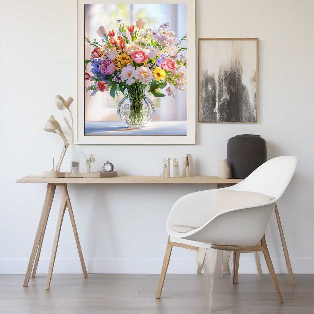 Blumen, Ultra Realistisch - Malen nach Zahlen