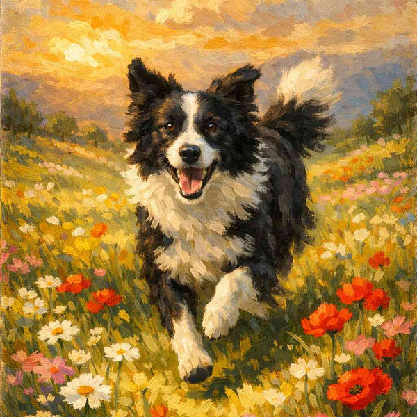 Malen nach Zahlen - Glücksmoment im Abendlicht