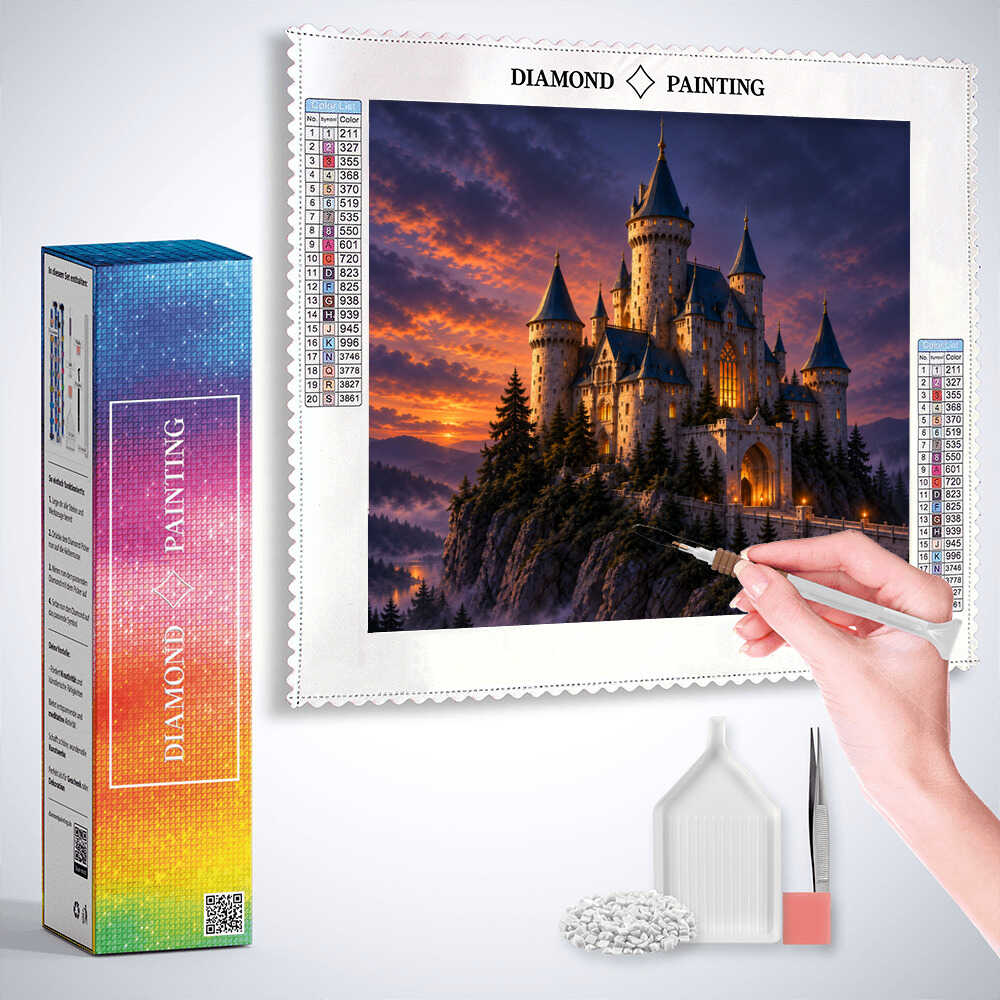 Diamond Painting - Fantasy Schloss