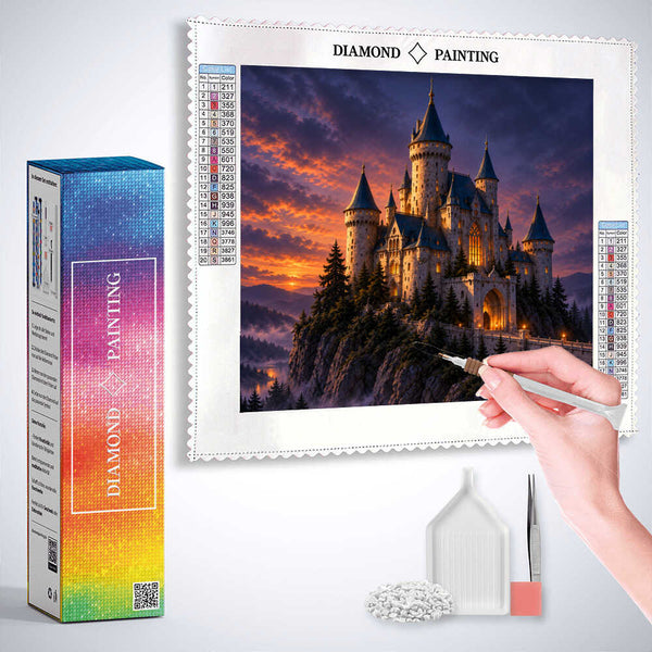 Diamond Painting - Fantasy Schloss