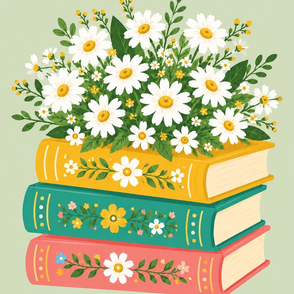 Blumenbücher 4er SET - Mini Malen nach Zahlen