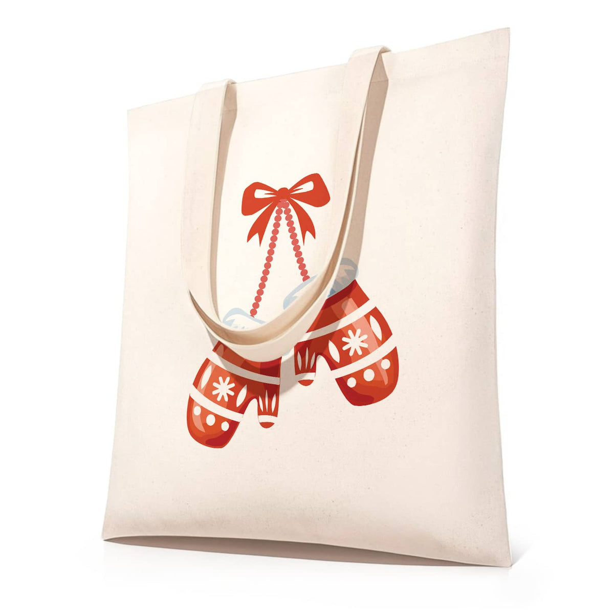 Stofftaschen, Weihnachten - Malen nach Zahlen