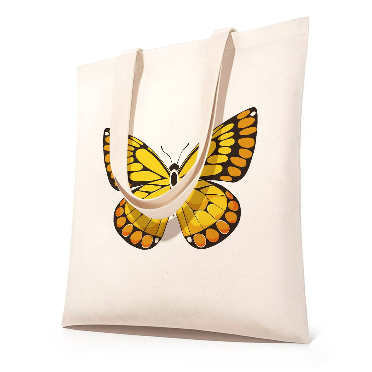 Stofftaschen, Schmetterling - Malen nach Zahlen