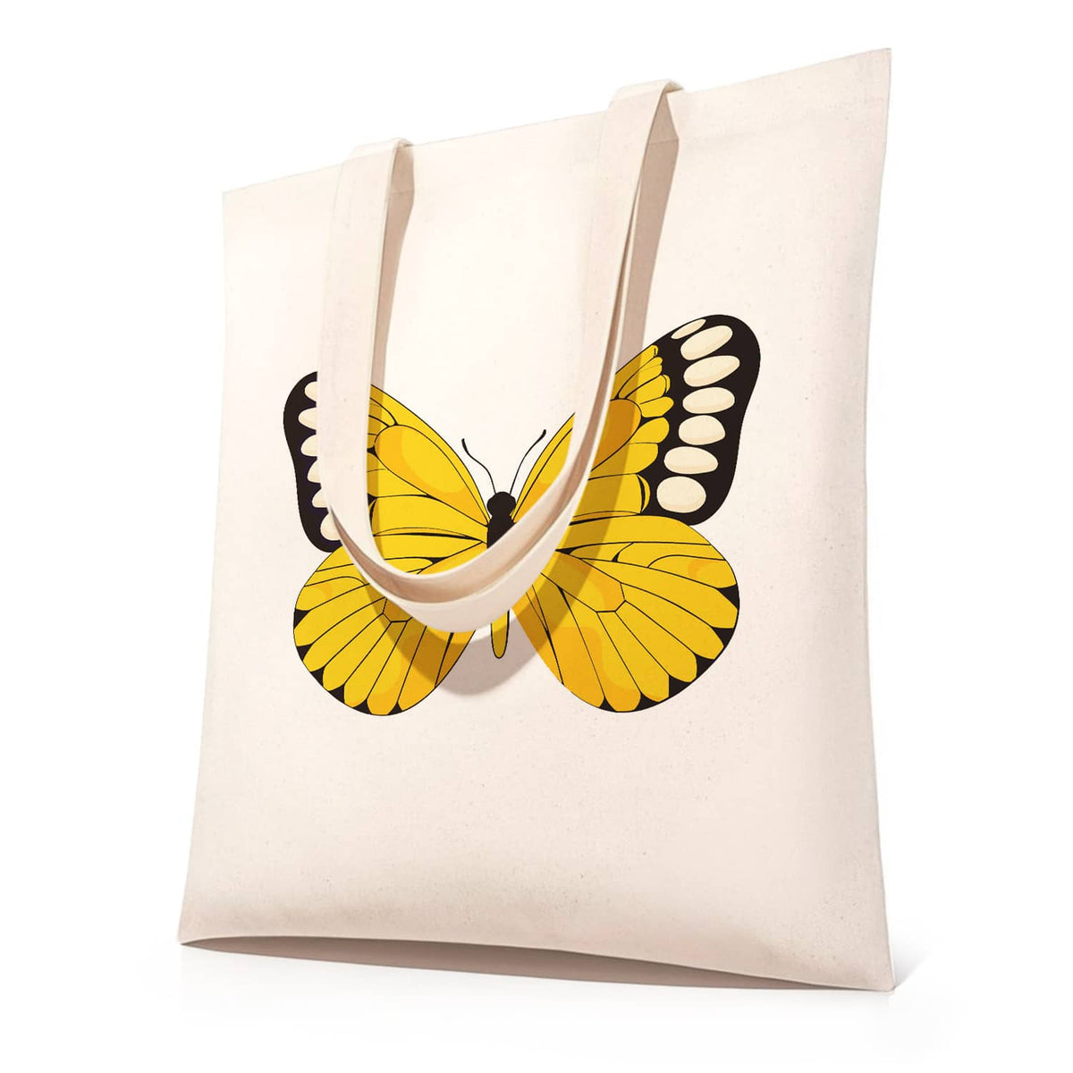 Stofftaschen, Schmetterling - Malen nach Zahlen