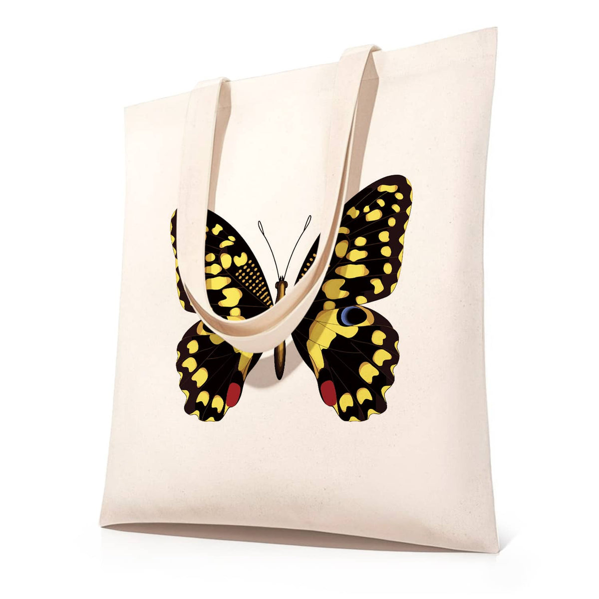Stofftaschen, Schmetterling - Malen nach Zahlen