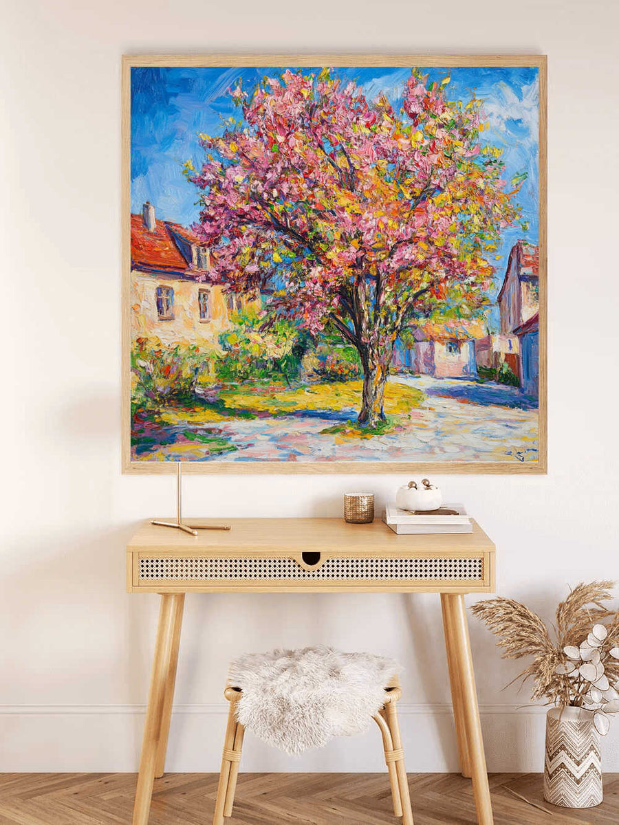 Malen nach Zahlen - Frühling in Farbe