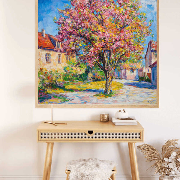Malen nach Zahlen - Frühling in Farbe