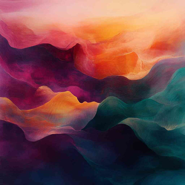 Malen nach Zahlen - Abstrakter Traum