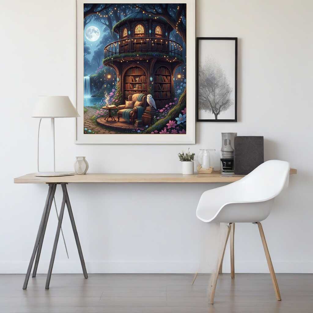 Malen nach Zahlen - Das Zauberhafte Leserefugium