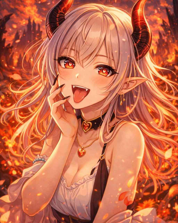 Malen nach Zahlen - Flammenherz, Anime