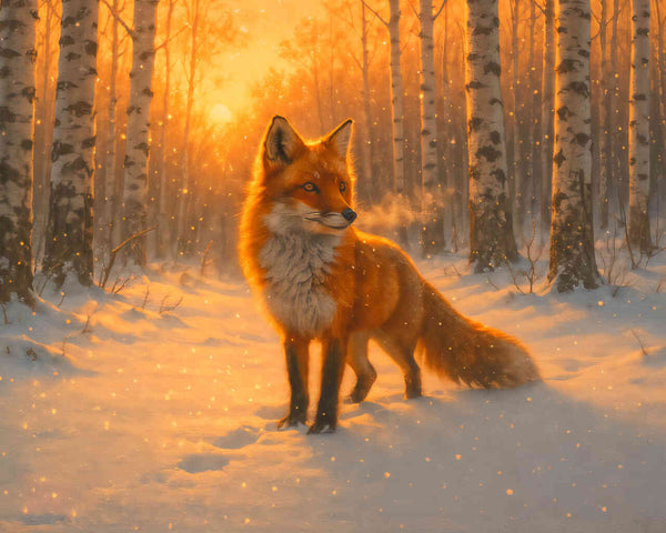 Malen nach Zahlen - Magie des Wintermorgens