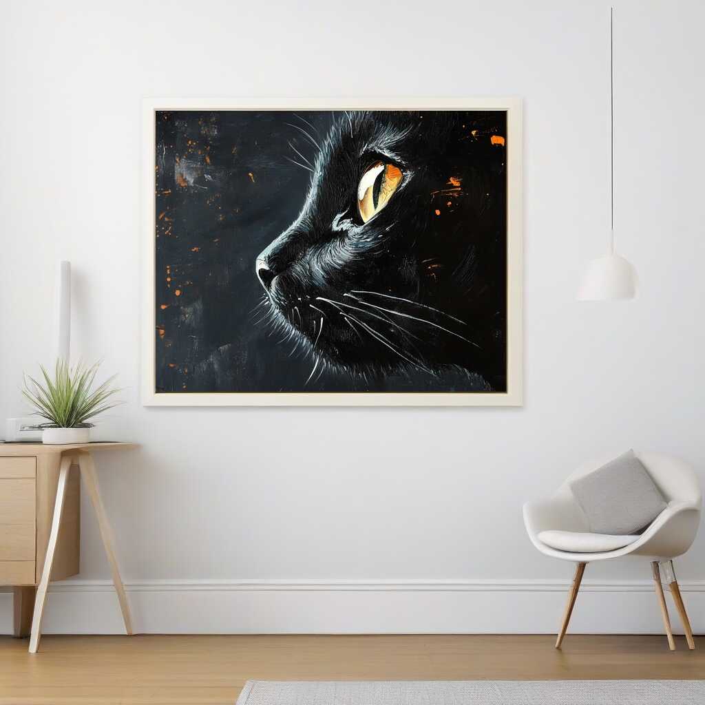 Malen nach Zahlen - Weltkatze