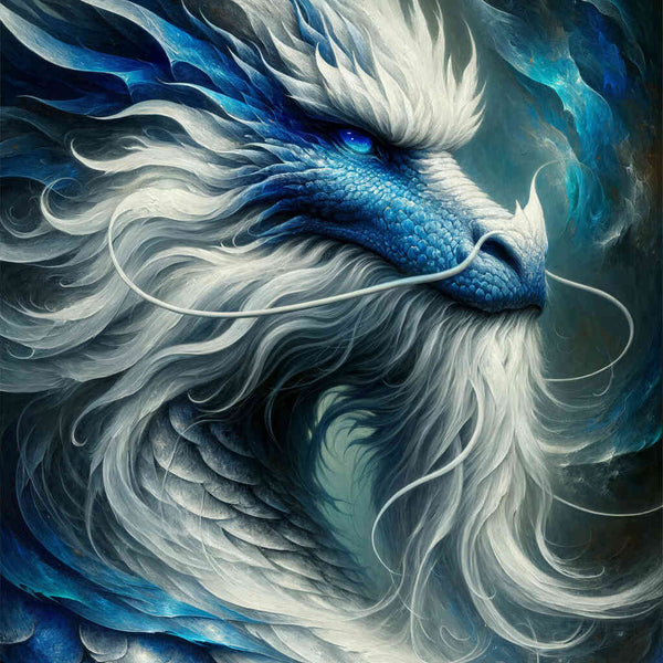 Malen nach Zahlen - Weiser Drache