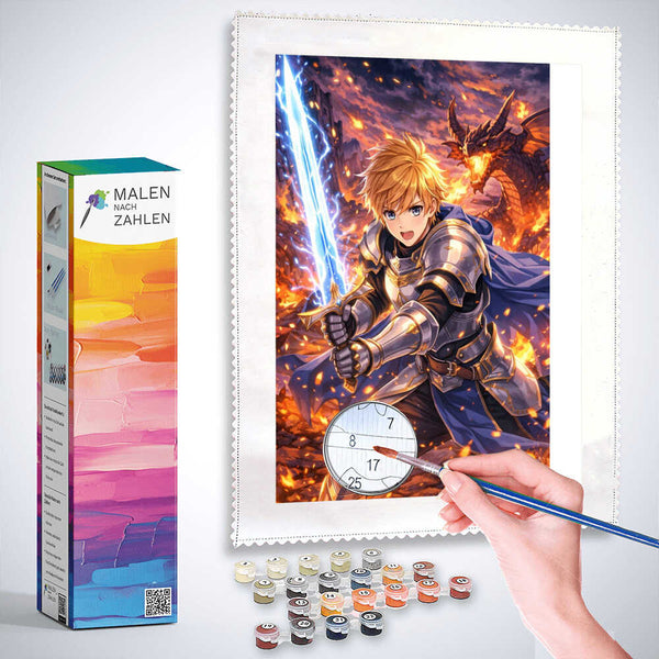 Malen nach Zahlen - Der Flammenschwur, Heroische Entschlossenheit