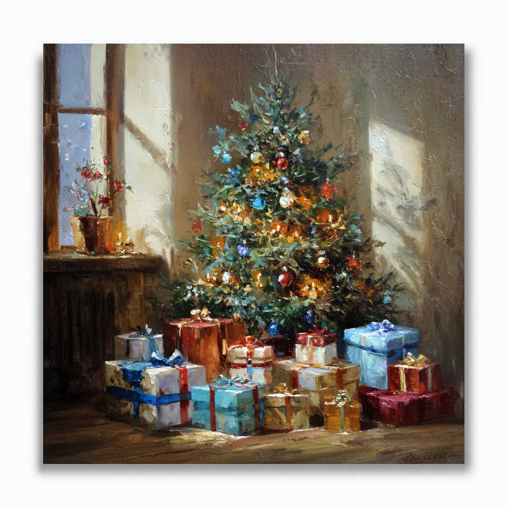 Malen nach Zahlen - Festlicher Zauber, Geschenkezauber