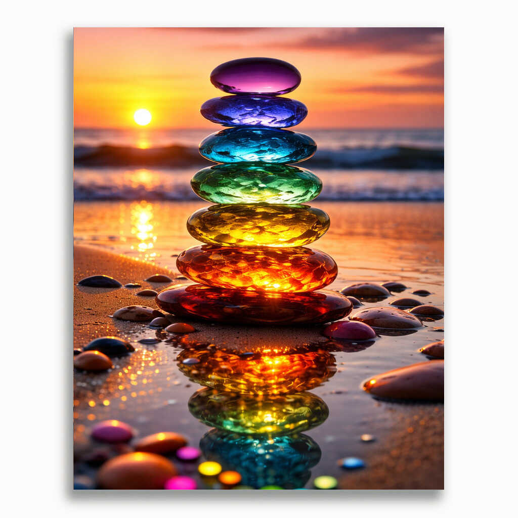 Malen nach Zahlen - Magie des Gleichgewichts