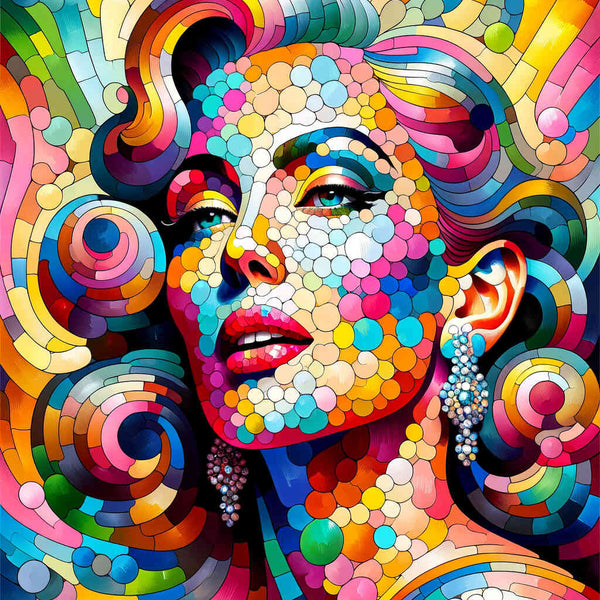 Marilyn Monroe – Malen nach Zahlen