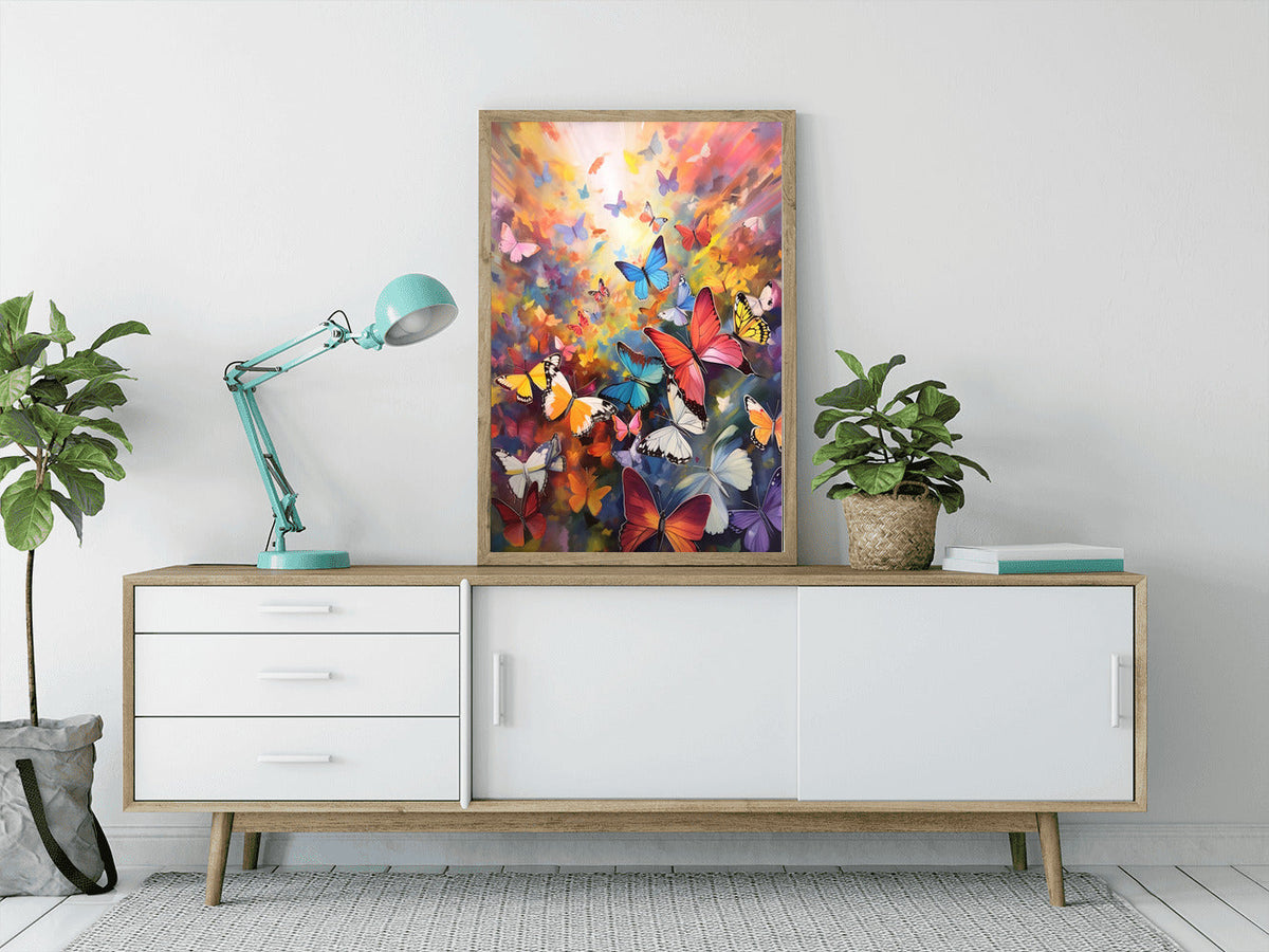 Schmetterlinge - Malen nach Zahlen