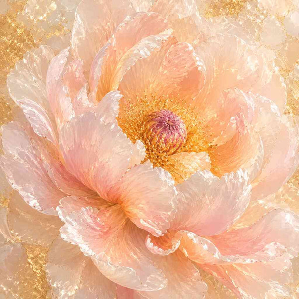 Malen nach Zahlen - Goldene Blüte der Morgenröte