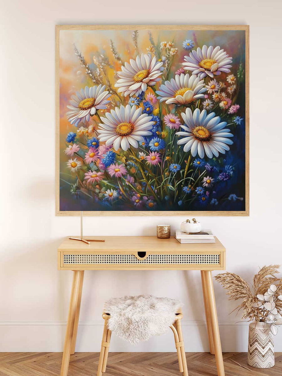 Malen nach Zahlen - Sommerpoesie in Blüte
