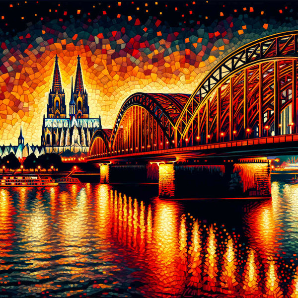 Köln – Malen nach Zahlen