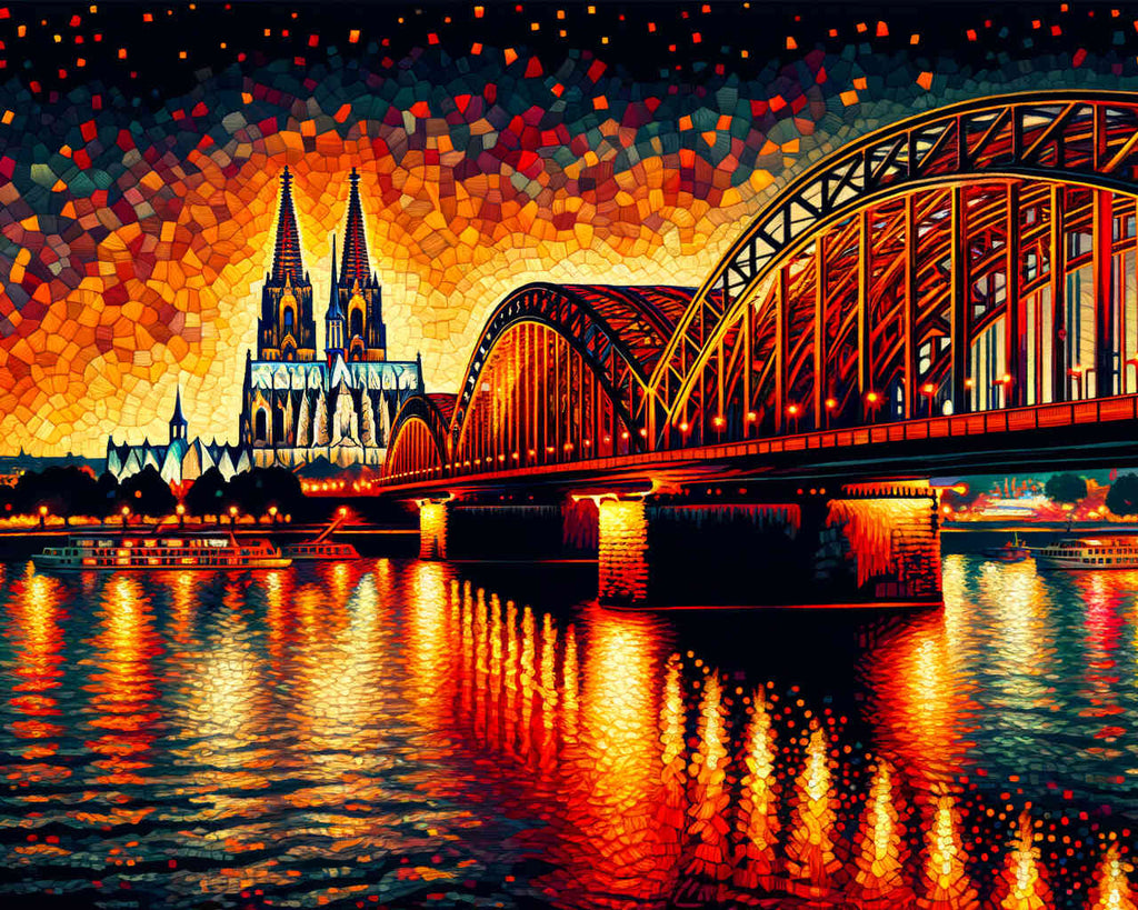 Köln – Malen nach Zahlen