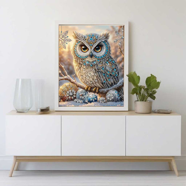 Malen nach Zahlen - Die Kristall Eule