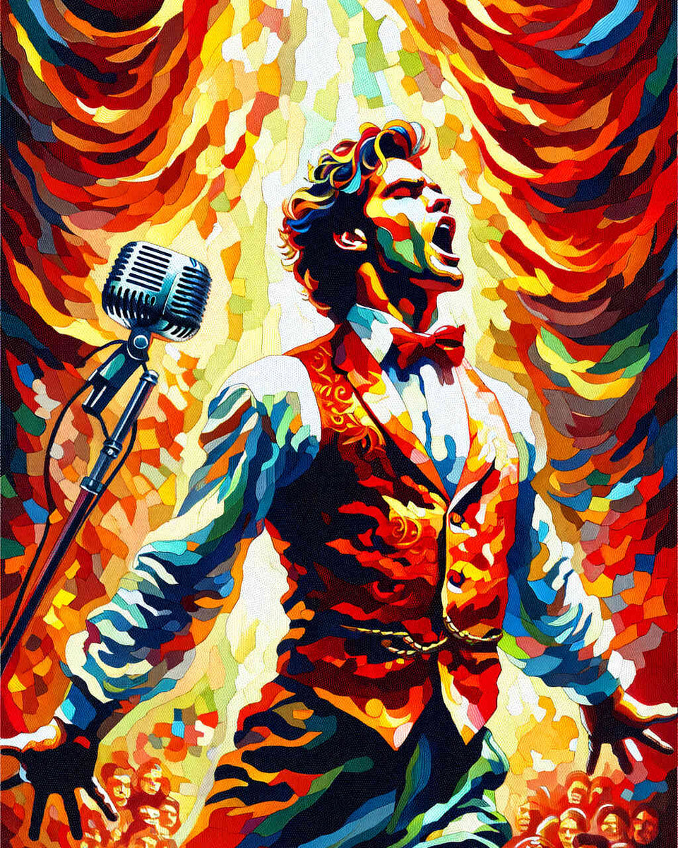 Malen nach Zahlen - Freddie Mercury