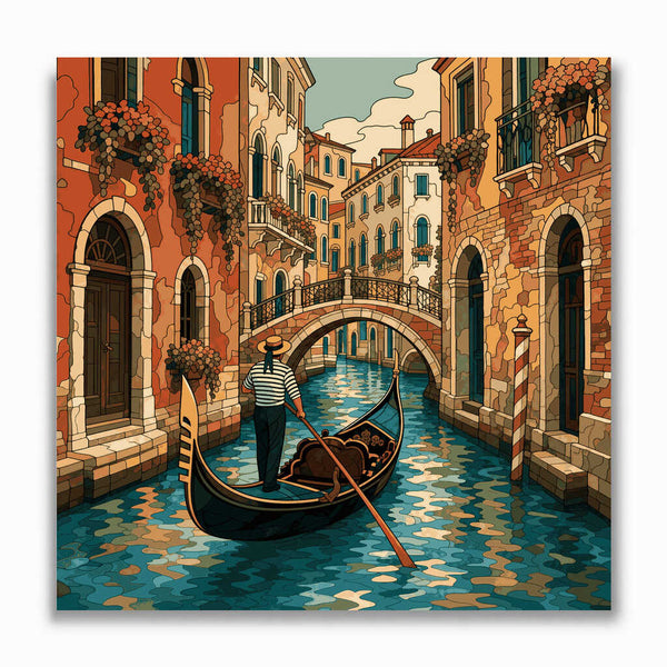Malen nach Zahlen - Venezianische Träumerei