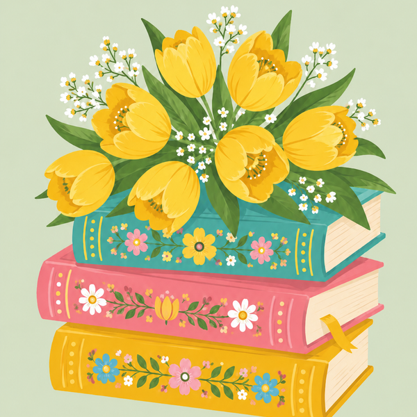 Blumenbücher 4er SET - Mini Malen nach Zahlen