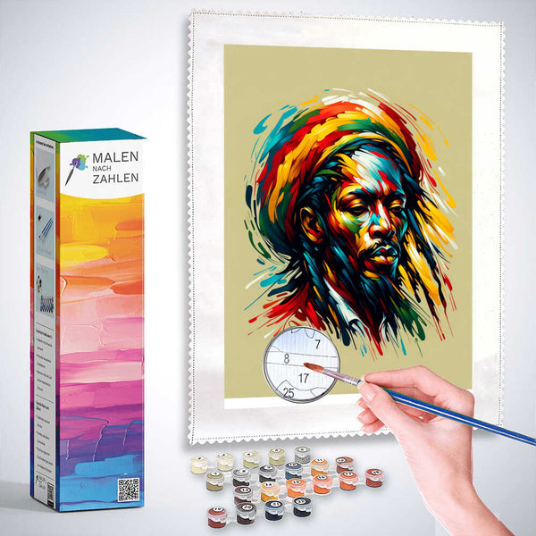 Bob Marley – Malen nach Zahlen