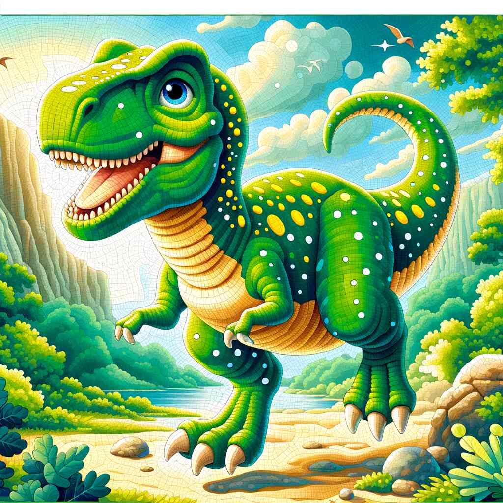 Trizi Dinosaurier - Malen nach Zahlen