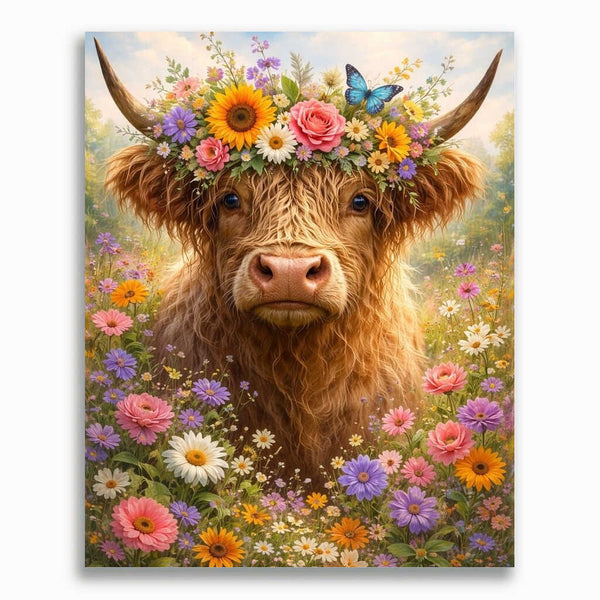 Malen nach Zahlen - Blumenkrone der Harmonie